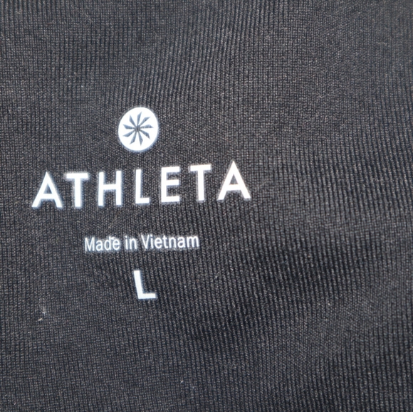 Athleta Sueded Strut Tight, Black SIZE Large               #870861 - Picture 13 of 15